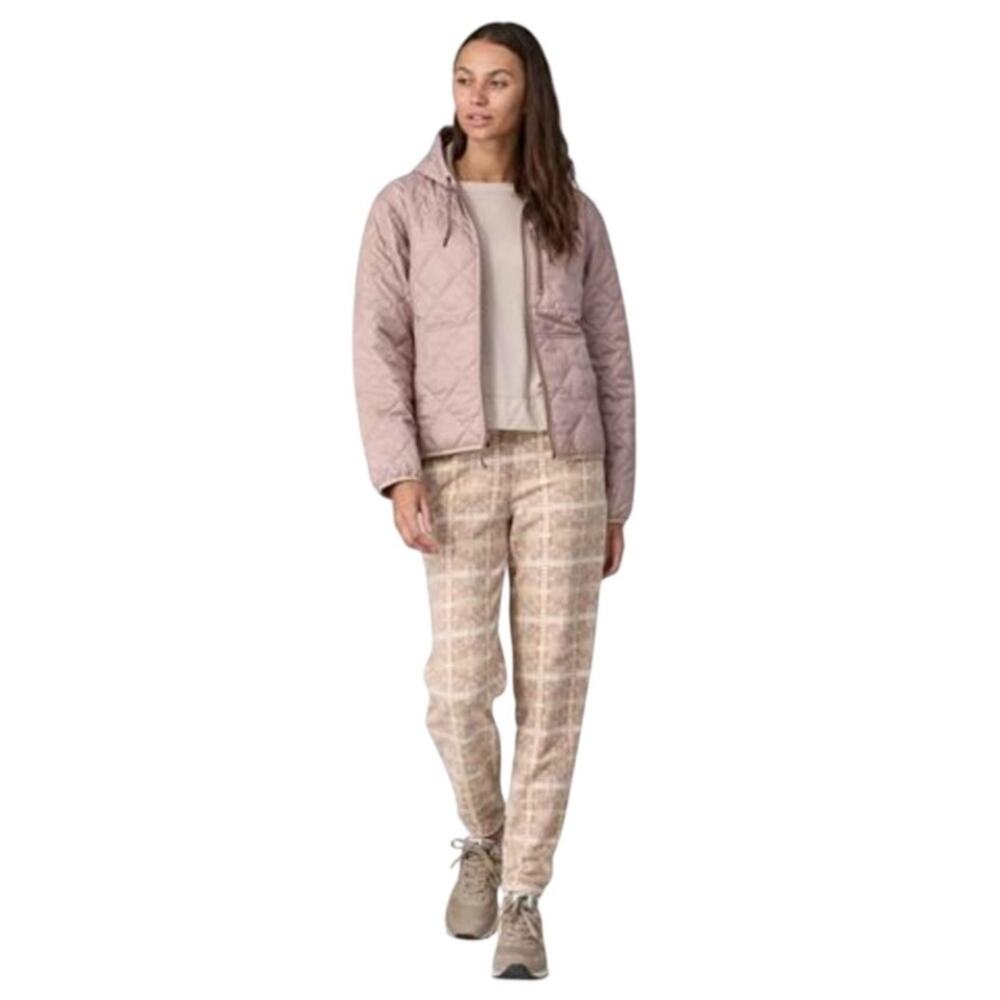 Patagonia Women's Micro D Fleece Joggers Color: Snow Beam Natural Size Small